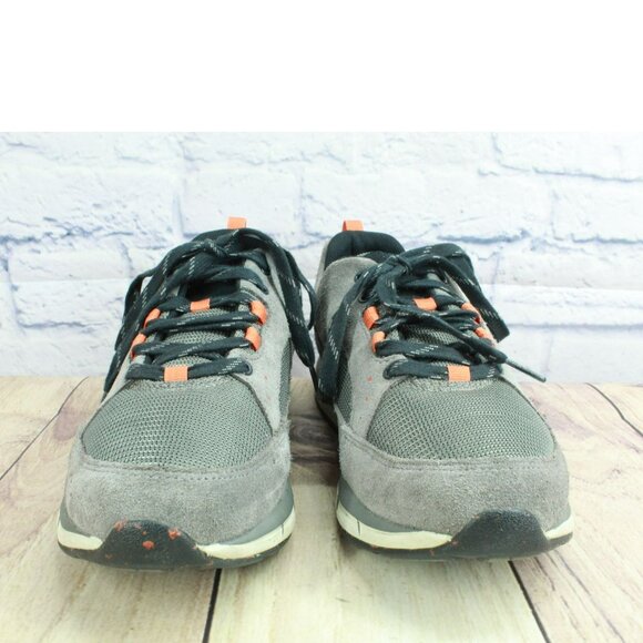 LL Bean Gray Suede Fitness Comfort Cushioned Walking Sneaker Shoes Size 10 M - Picture 4 of 10